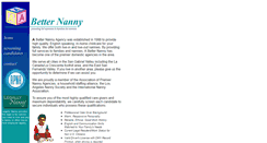 Desktop Screenshot of abetternanny.com